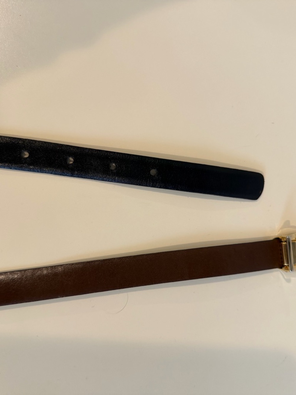 Christian Dior VINTAGE Reversible Brown & Black Belt - Picture 3 of 5
